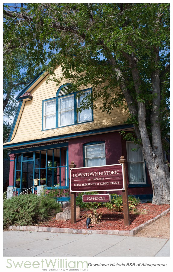 Downtown Historic Bed and Breakfasts of Albuquerque Wedding 2 Sweet